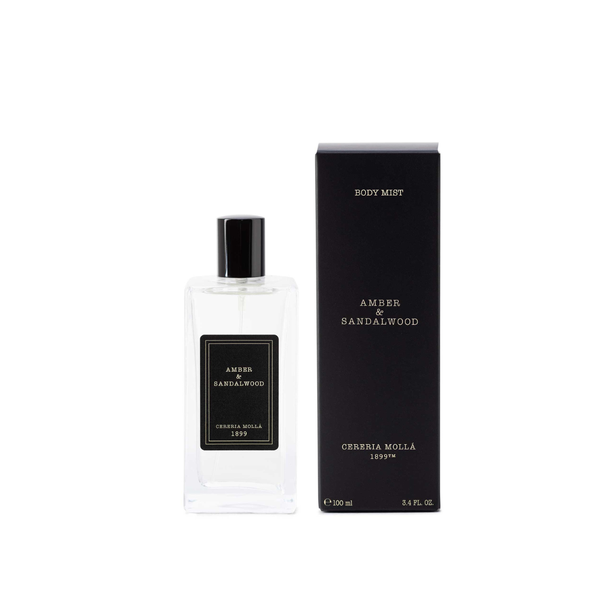 Spray Fragancia Corporal 100ml Amber & Sandalwood
